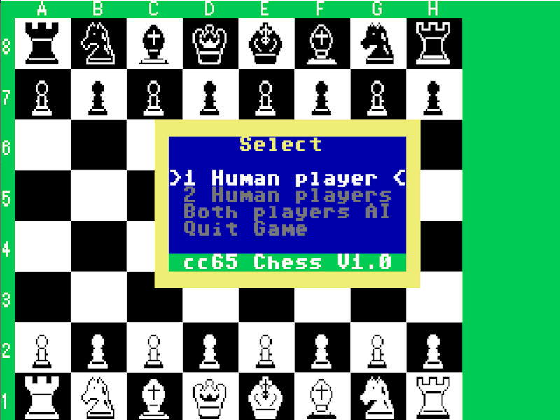 cc65 Chess