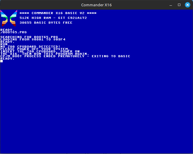 BOOT65 early development (2024-09-29)