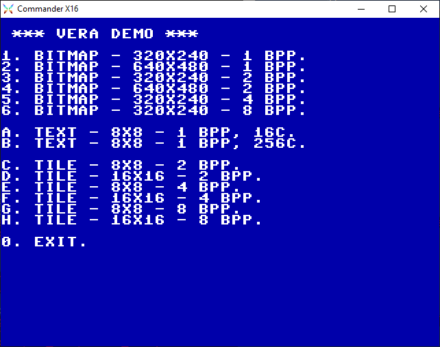 Vera Modes - Demo