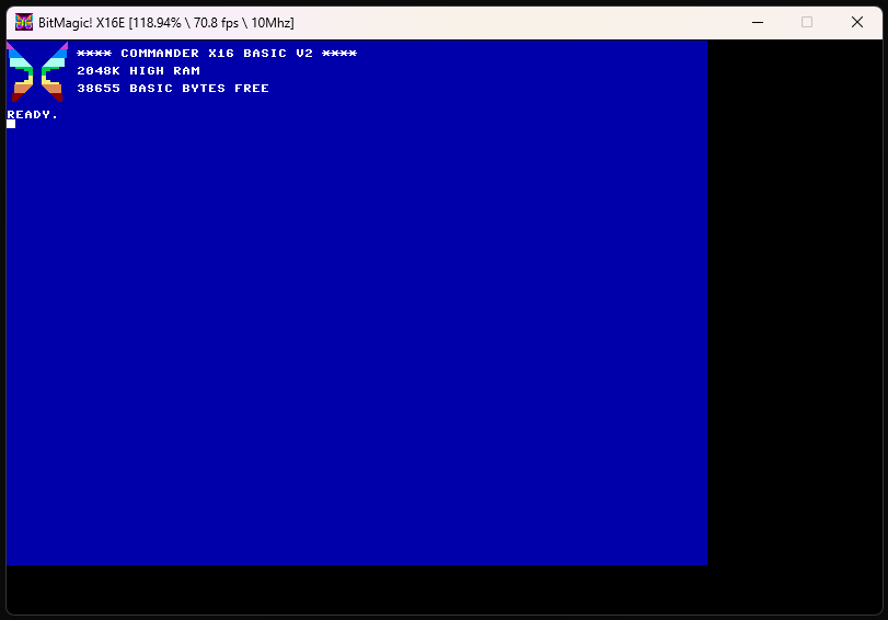 Bit Magic - The [Very Unofficial] X16 Emulator